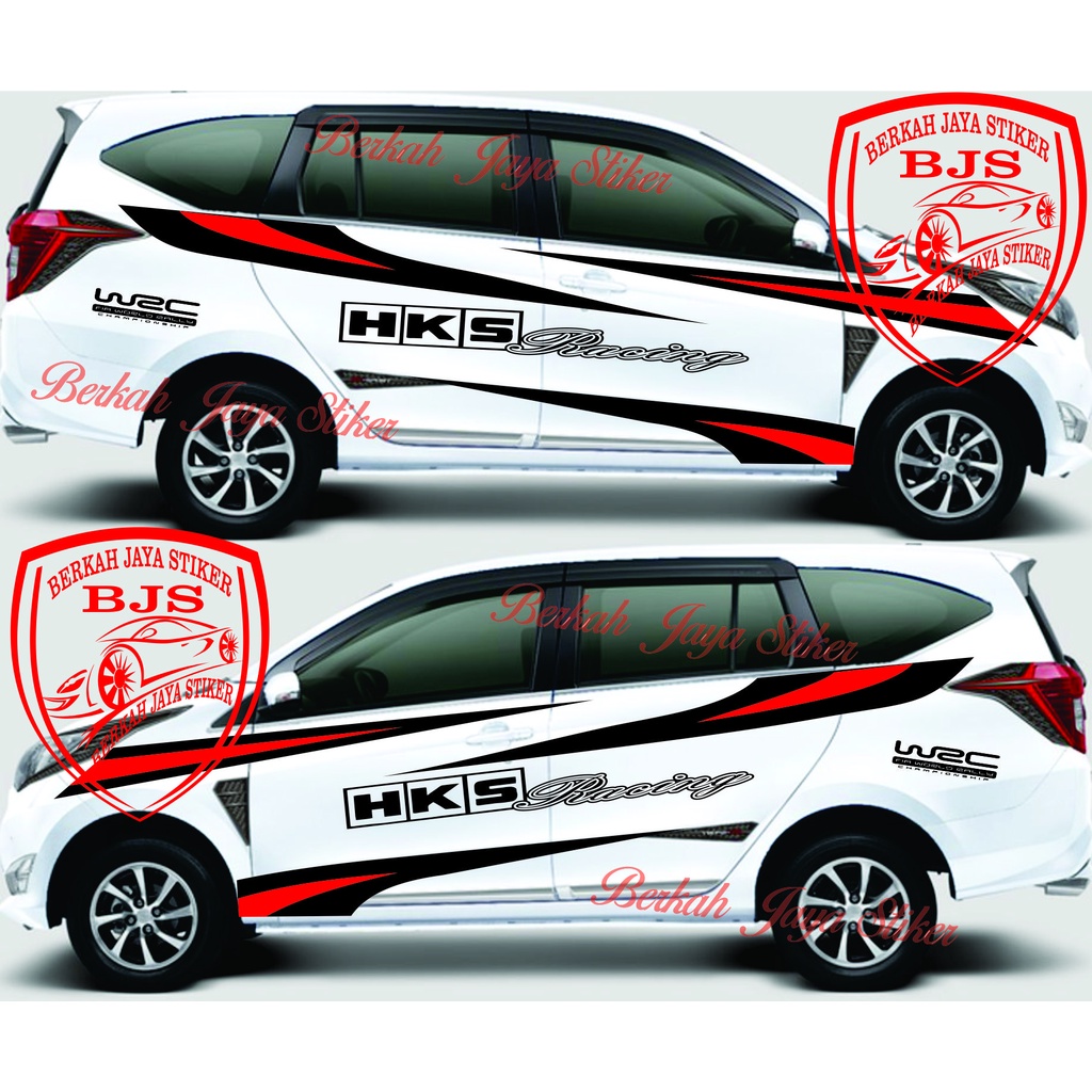 NEW Terbaru stiker sticker mobil cutting stiker mobil sigra Daihatsu Sigra 1.2 X MT 2021