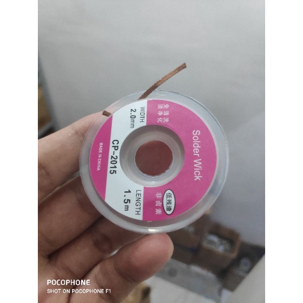 Jual solder wick Tembaga Pembersih sisa Timah Solder wik Solder wick