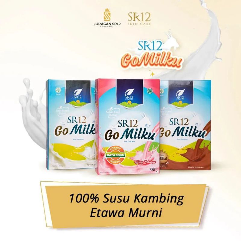 

Gomilku SR12 200g / Susu Kambing Etawa kualitas premium