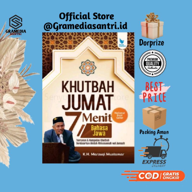 

Buku Khutbah Jumat 7 KH Marzuqi Mustamar Bahasa Jawa Pilihan Setahun Lengkap Nu