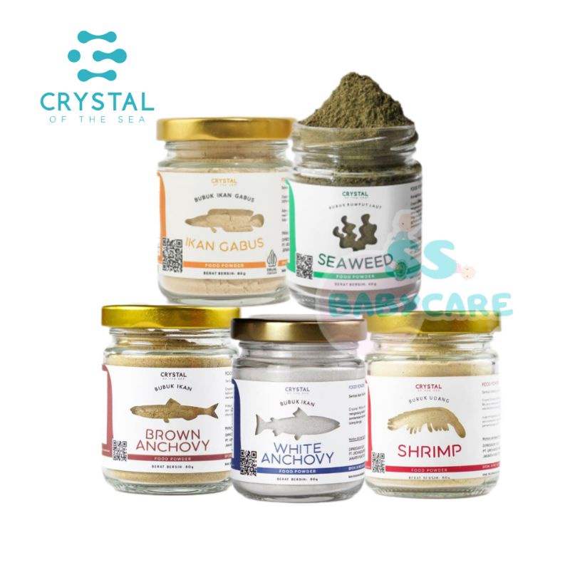 

White Anchovy Powder 80 gr | Crystal Of the Sea