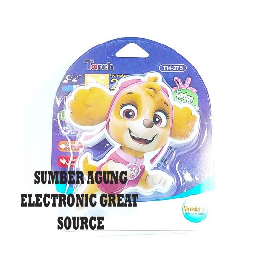 Lampu Tidur Anak Torch TH275 Paw Patrol Skye Aman Tidak Ada Radiasi