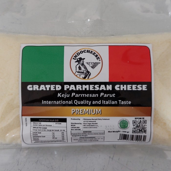 

NEW PARMESAN BUBUK INDOCHEESE 200gr