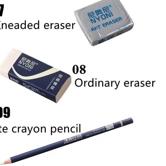 

NYONI Sketch Drawing Pencil Set 29 / Pensil Lukis Sketsa Set Lengkap