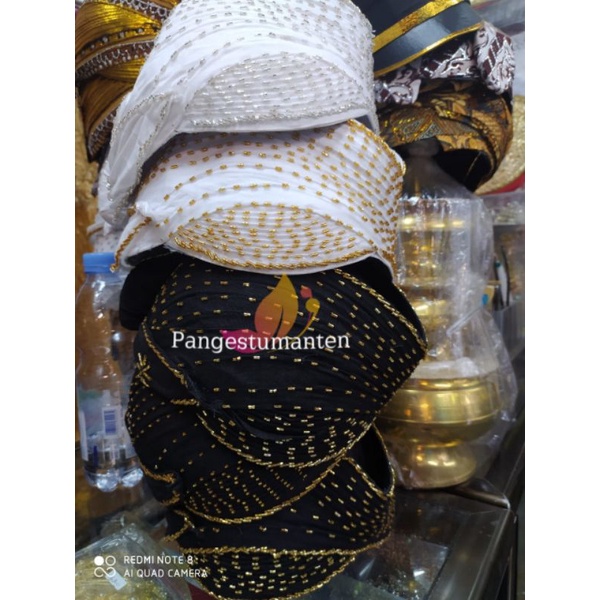 Blangkon Payet/Blangkon Pengantin_Model Jogja