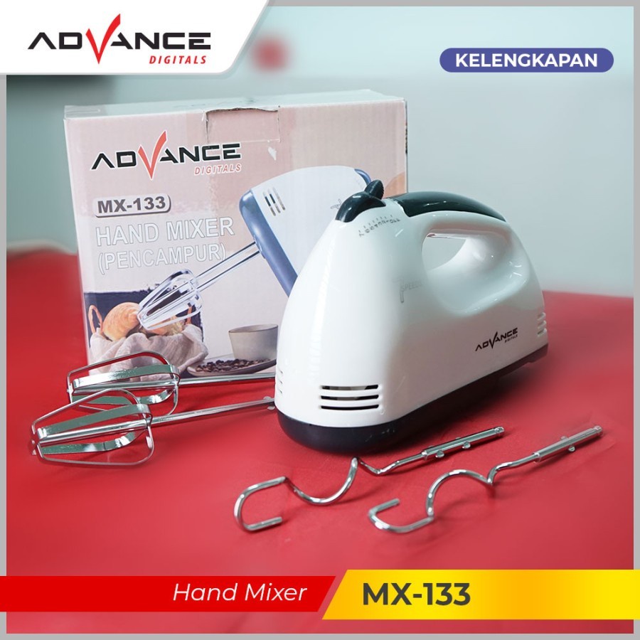 Advance MX-133 Hand Mixer Pengaduk Adonan / Hand Mixer Advance MX133