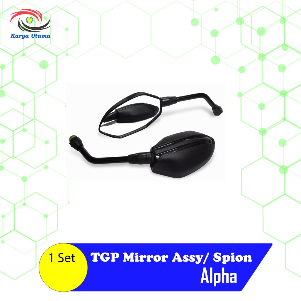 Kaca Spion Cembung Alpha TGP Pendek Honda Supra Vario Beat Revo