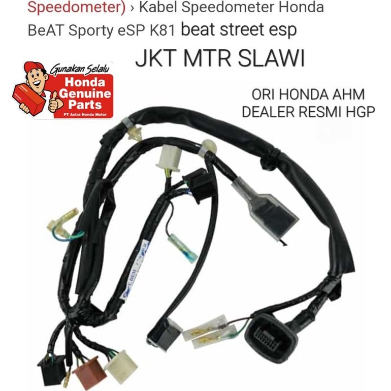 32101-K81-N30 Sub harness speedometer kabel speedometer spido beat street  esp ori Honda