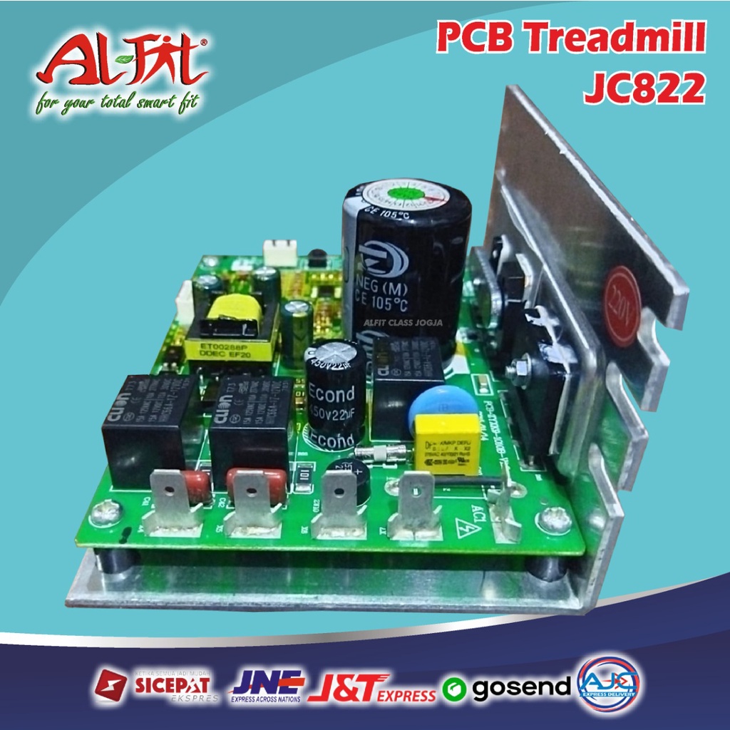 MODUL TREADMILL JACO JC822 Spare Part PCB (PRINTED CIRCUIT BOARD)