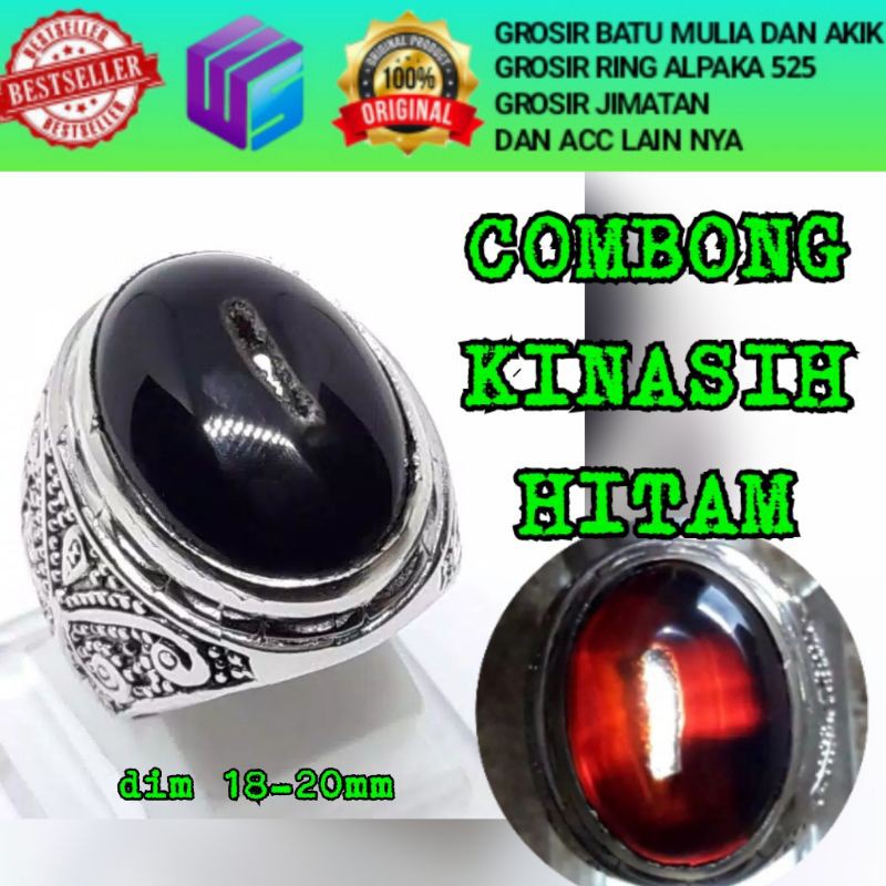 CINCIN BATU COMBONG HITAM