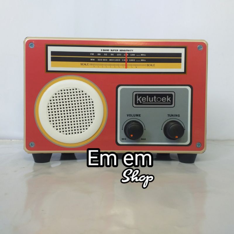 celegan model radio jadul vintage retro