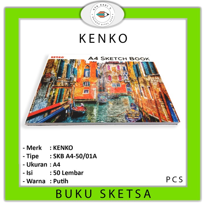 

Buku Gambar Kenko Sketch Book Skb A4 - 50 Lembar