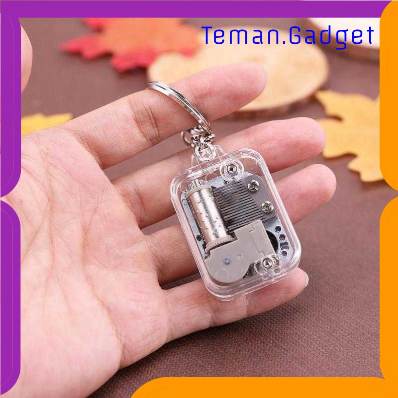 TG-MAN VKTECH Gantungan Kunci Kotak Musik DIY Mechanical Music Box Keychain - MBB18