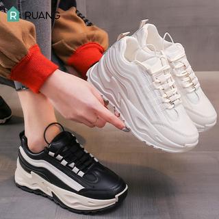 Sepatu Casual Sepatu Sneakers Wanita Casual Sport Shoes Black | sepatu wanita | sepatu sneakers wanita korea