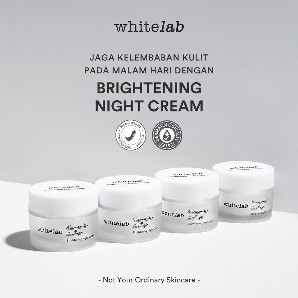 WhiteLab Brightening Night Cream 20gr