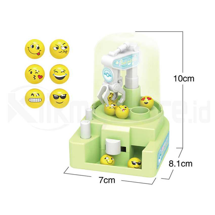 Mesin Capit Bola Mainan Mini Ball Catcher Candy Machine Jepit Permen