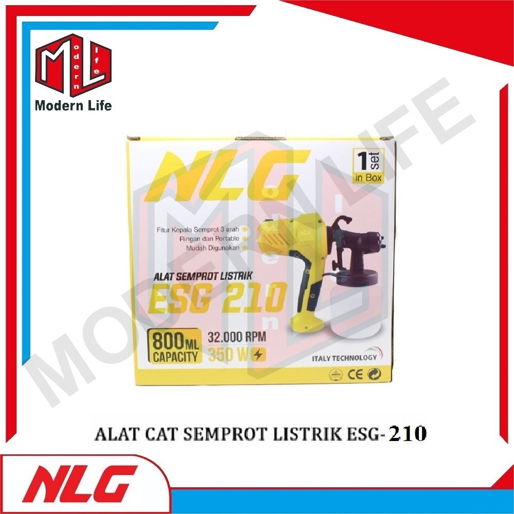 NLG ESG 210 Spray Gun Listrik / Alat Semprot Cat Listrik MULTI FUNGSI