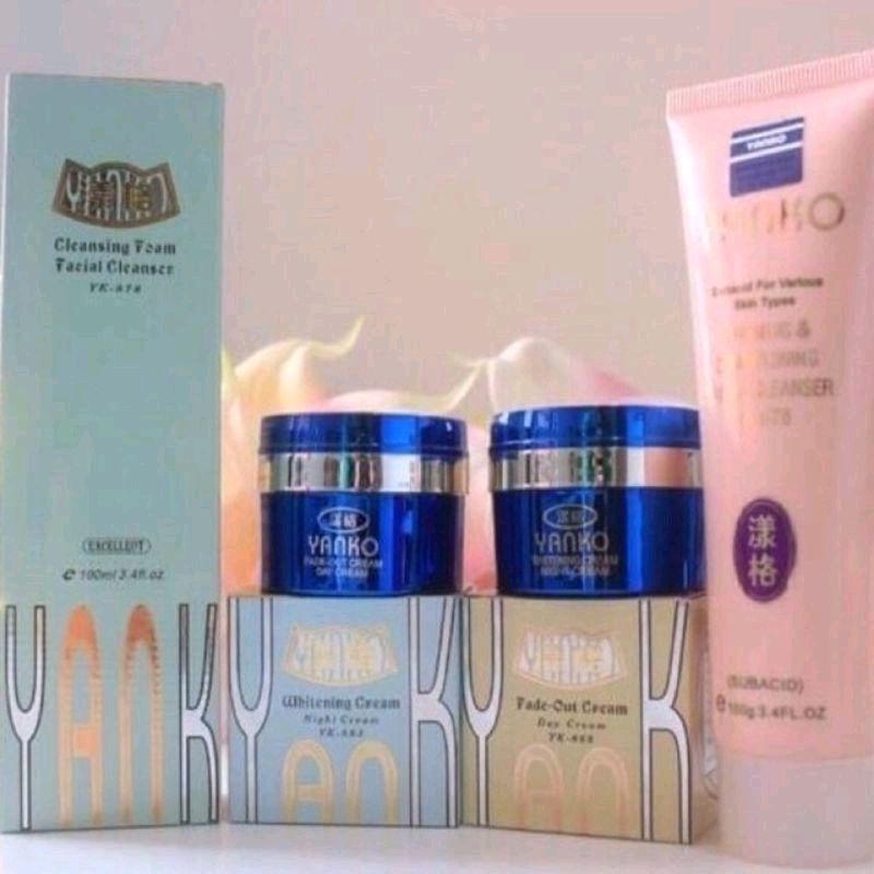 Yanko Basic Skincare 3in1 Original 100% - Yanko Platinum Set READY