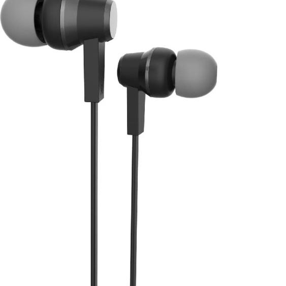 VIDVIE Earphone HS631 / Headset / Handsfree / Earbuds - Abu-abu