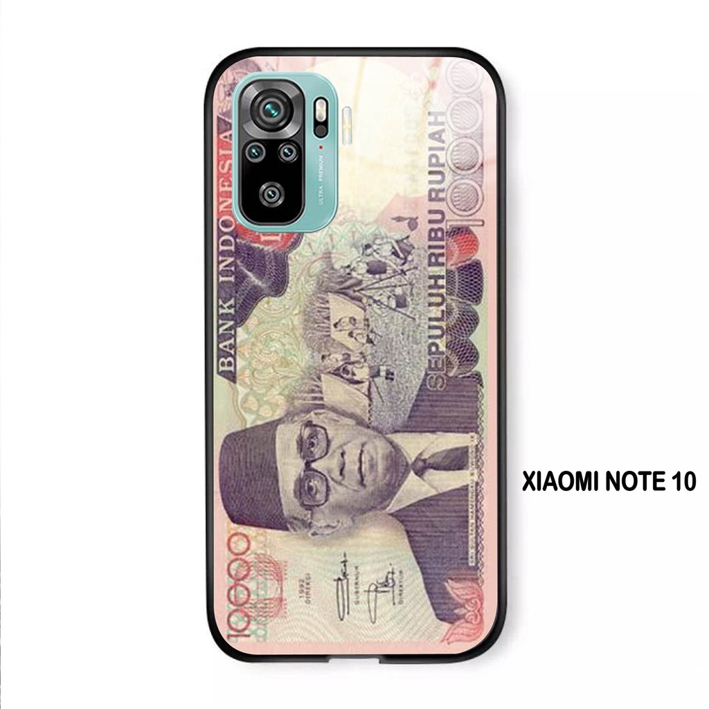 Softcase Kaca XIAOMI REDMI NOTE 10  - Case Handphone XIAOMI REDMI NOTE 10 [T25]