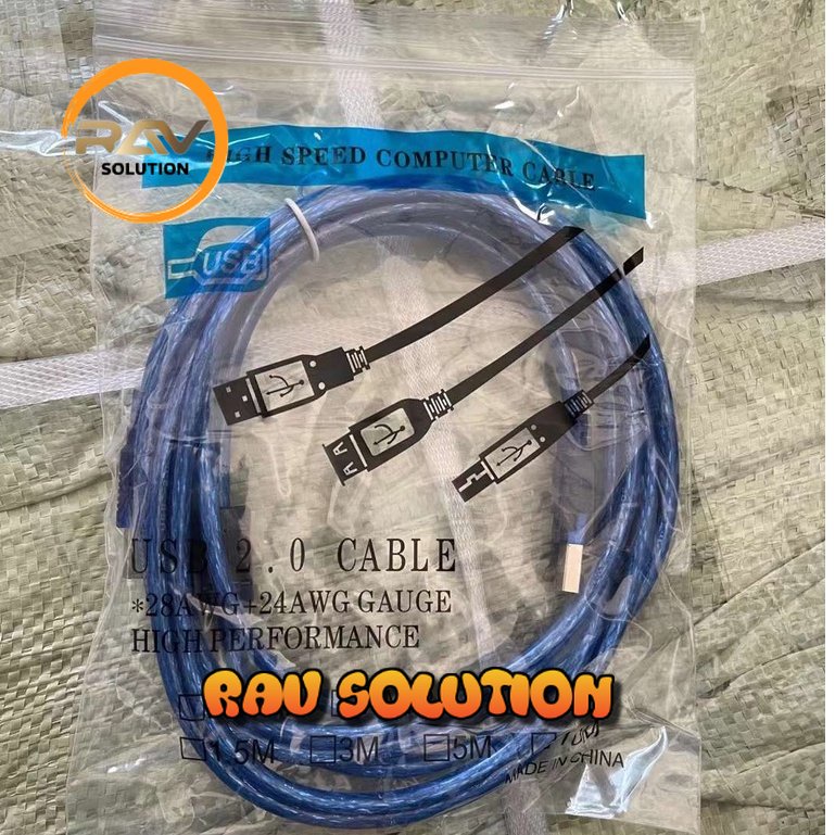 KABEL USB MALE FEMALE 5M / PERPANJANGAN USB / USB EXTENDER EXTENTION