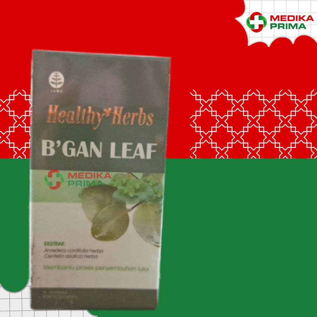 HEALTHY HERBS B'GAN LEAF BOTOL 60 KAPSUL