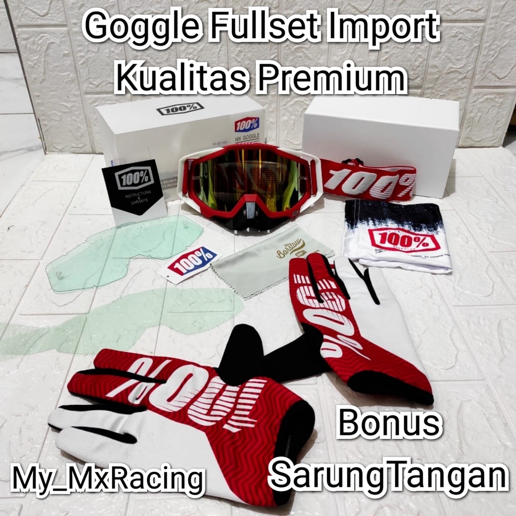 Kacamata Goggle KUALITAS  PREMIUM 016- Goggle trail motor cross - Kacamata trail - original terlaris -kacamata supermoto or sunmori -KACAMATA BERKENDARA FREE GLOVE