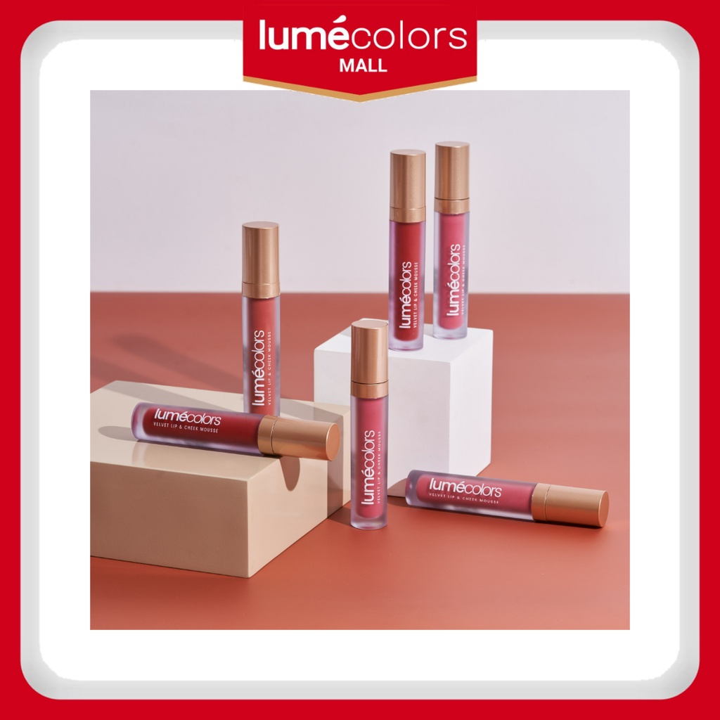 Distributor Lipstik Lipcoat Velvet Lumecolors Korea BPOM Kiss Proof Natural