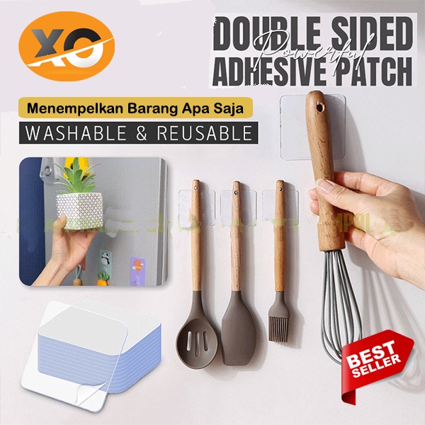 

Double Tape Papan Per 10 Pcs Super Kuat Doble Tip Transparant Magic Dauble Tape Bening 2 Sisi Stiker Tempel Dinding Multifungsi Dan Serbguna Model Papan 6x6 Tempelan Dinding Sticker Tembok Serbaguna Murah