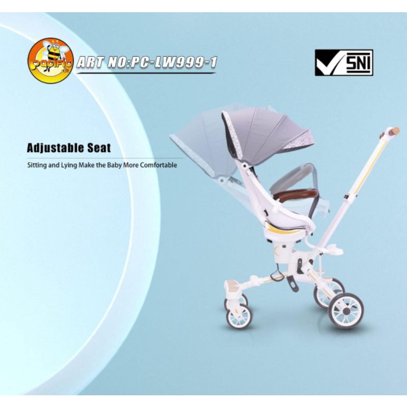 Pacific magic stroller kereta dorong LW999-1 spec semuanya bagus