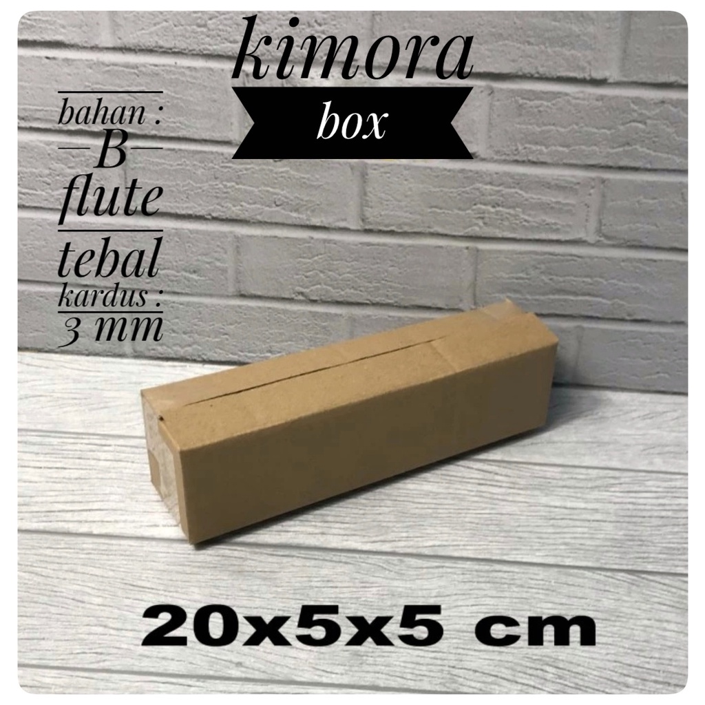 

Kardus karton uk. 20x5x5 cm Kotak Box SHEET/SINGLE WALL untuk packing Souvenir -dll