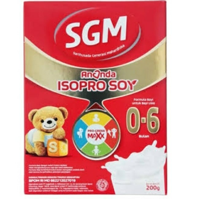 SGM ANANDA SOYA 0-6 BULAN 200 GR