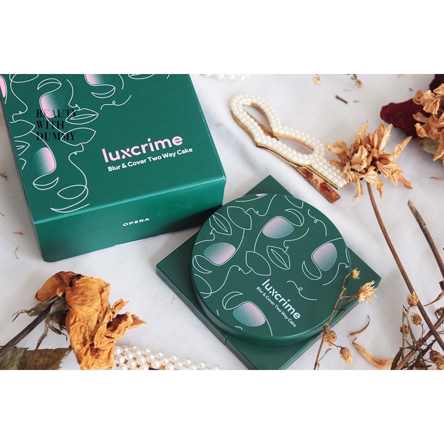 Luxcrime Buttercream Two Way Cake Luxcrime Blur & Cover Two Way Cake Limited Edition In Buttercream 