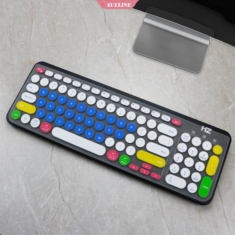 Film Pelindung keyboard Logitech K780 Lord AK325i Bahan Silikon ultra Tipis Tahan Air Dan Debu