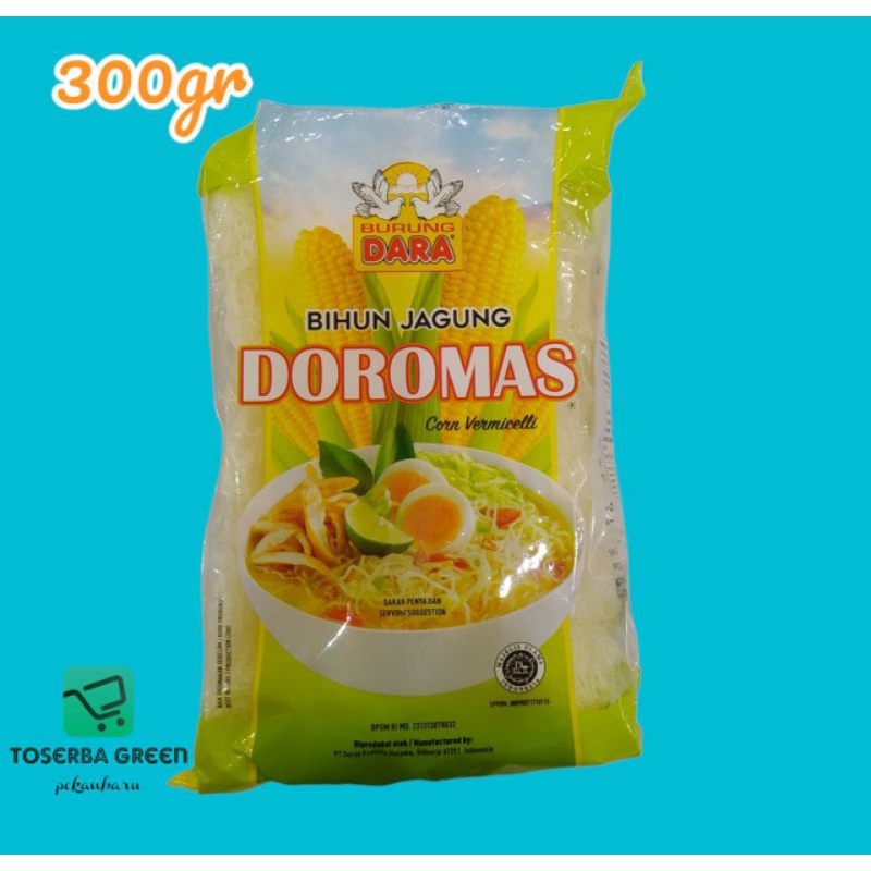 

Burung Dara Bihun Jagung Doromas 300gr