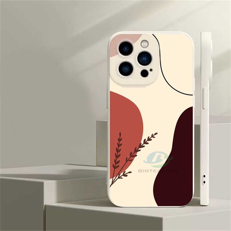 Soft Case Silikon Motif Bunga Untuk IPhone 14 Pro Max 13 Pro Max 11 12 Xr XS 6 6S 7 8 Plus