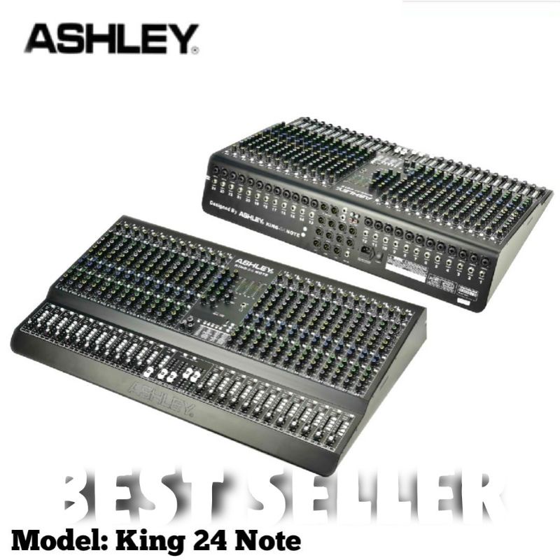 Mixer Ashley King 24 Note Original 24 Channel Bluetooth - USB