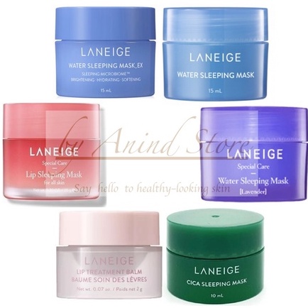 Laneige Water Sleeping Mask Cica Laneige Water Sleeping Mask Lavender Laneige Water Sleeping Mask Or