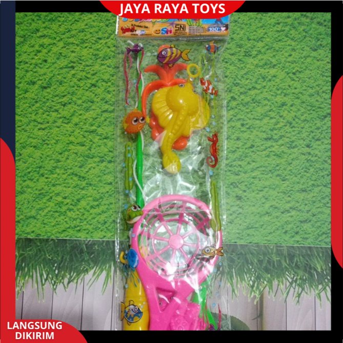 Mainan Pancingan Magnet Baby Shark SH-324 - Fishing Game 1 pancing magnet +SEROK- PANCING HEMAT SNI