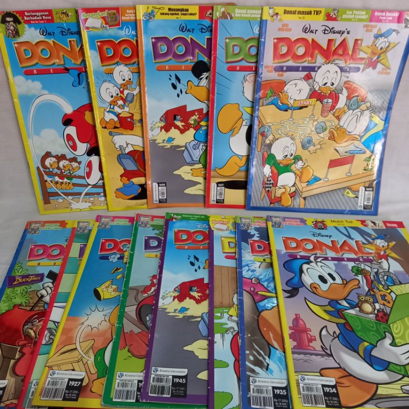 komik cergam donald bebek, gober, nostalgia