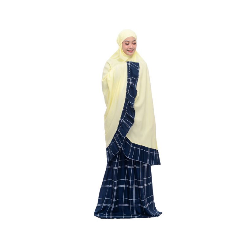 *New* Mukena Aline Polos Rayon Paris Jumbo - Amuri Boutique