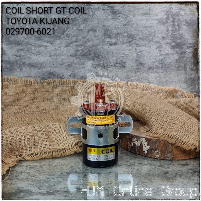 KOIL BOTOL PENDEK KAKI 3 KIJANG / FUTURA - IGNITION COIL SHORT