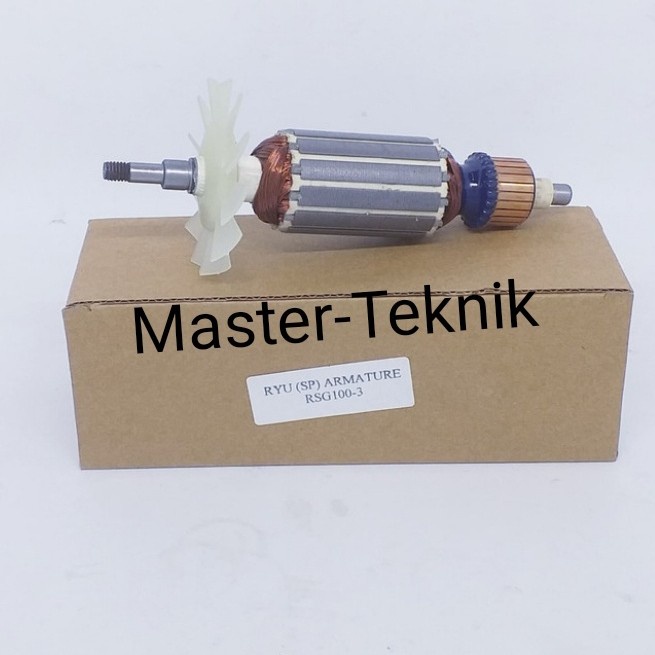 [BAYAR DITEMPAT] Armature / Angker Rsg 100-3 Ryu For Mesin Gerinda Tangan 4In Rsg100-3 / Perlengkapa