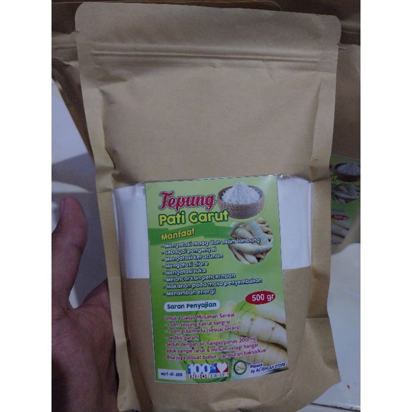 

tepung pati garut