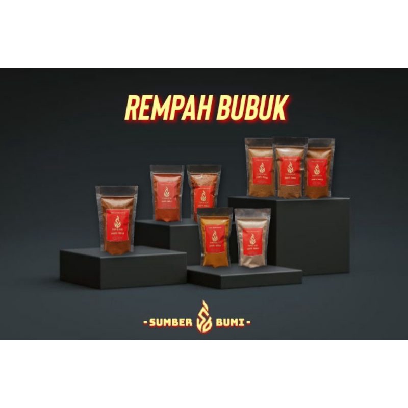 

ANEKA REMPAH BUBUK ASLI [100 g] - BUMBU DAPUR / BUMBU MASAK [100 g] ,SPICES