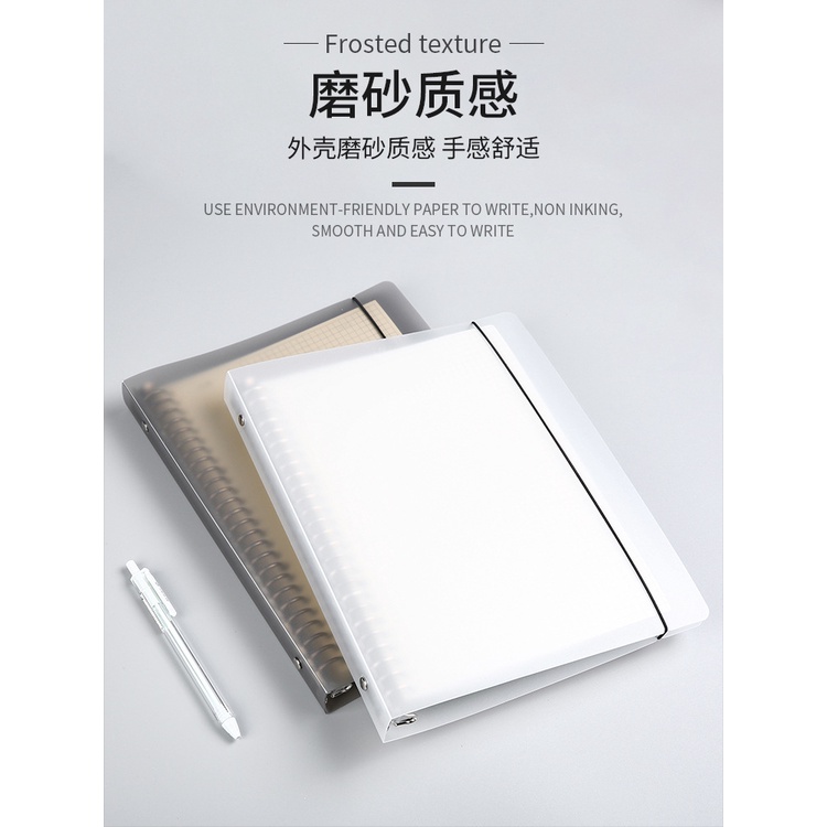 

Binder / Loose Book Polos Colors Black & White - A5 ~ A4 ( Shell / Hanya Cover Saja )