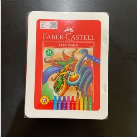 

[COD] Crayon Faber Castell Oil Pastel Set 24 Warna DVD Case