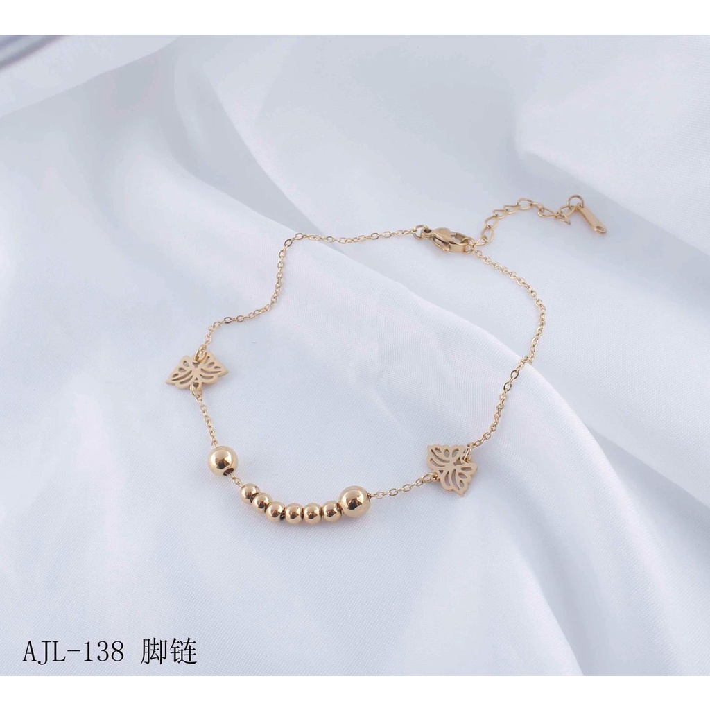 Gelang Kaki Titanium Perhiasan Fashion 138/123