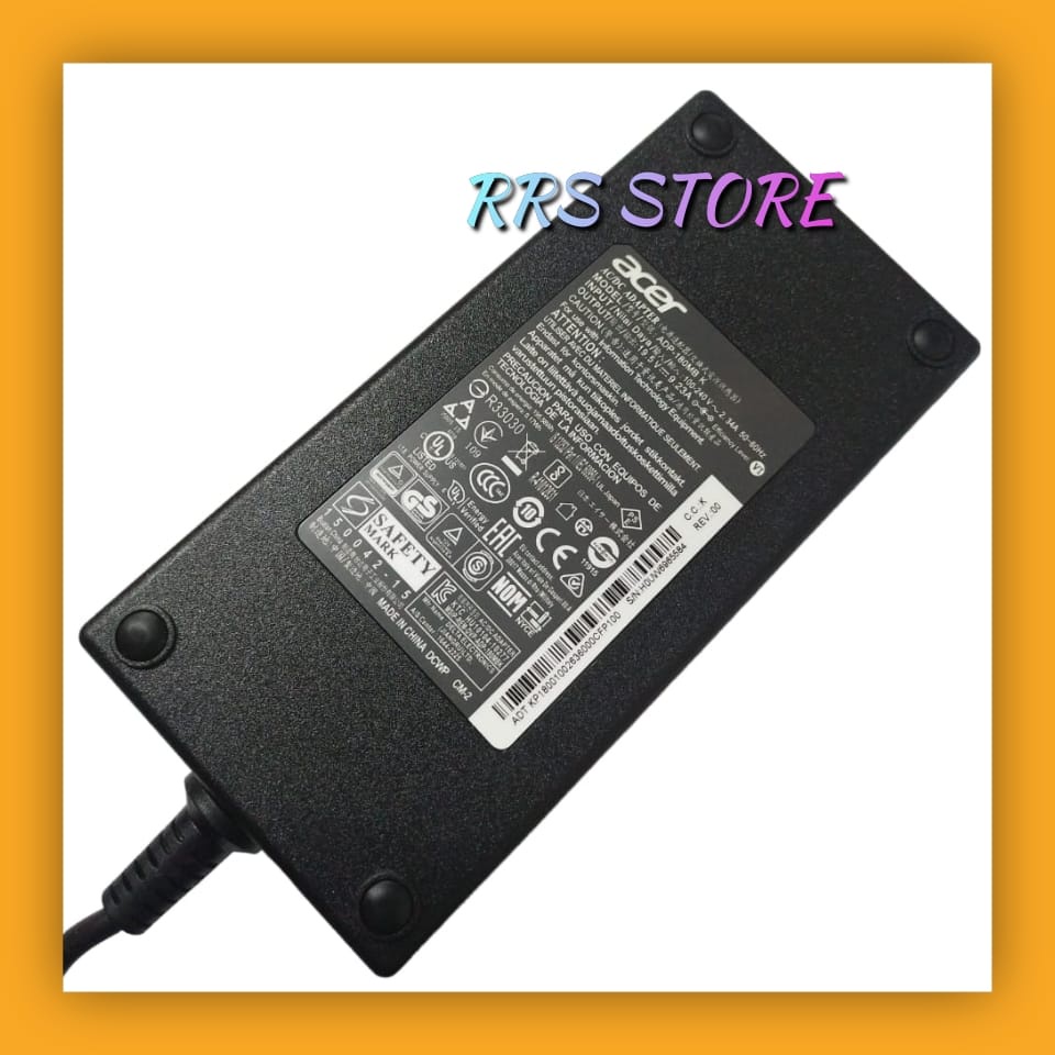 AC Adaptor Daya Charger UNTUK Acer Predator Helios 300 G3-571-73H3 G3-572-763V Gaming Laptop PC ADP-180MB K 19.5V 9.23A 180W