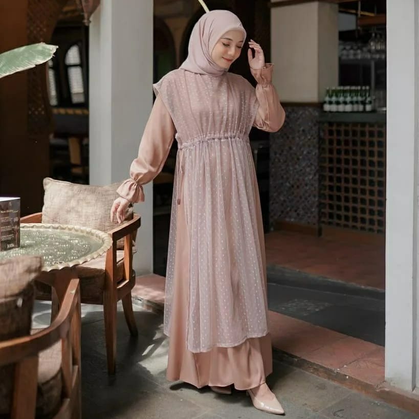 Baju Gamis Hitam Polos Full Kancing Depan Remaja Bahan Hyget Terbaru 2 S M L Xl Xxl Xxxl 5L Violita